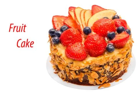 Fruit cake Foto stock