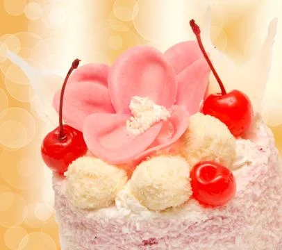 Fruit cake Foto stock