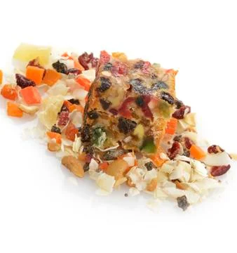 Fruit cake Stock Photos