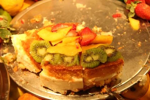 Fruit cake Stock Photos