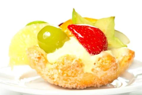 Fruit cake Stock Photos