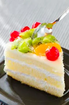 Fruit cake Foto stock