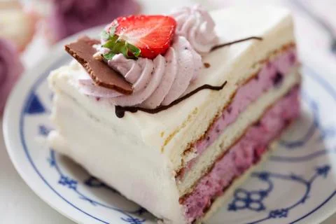 Fruit cake Stock Photos