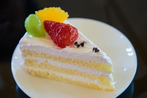 Fruit cake Stock Photos