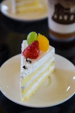 Fruit cake Stock Photos