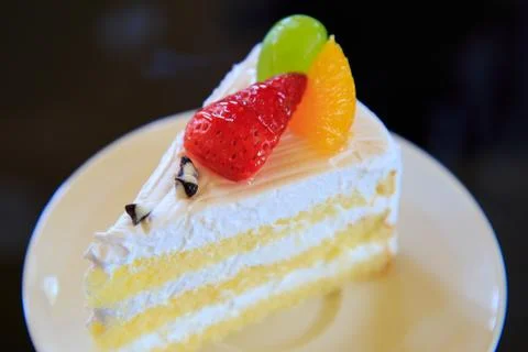 Fruit cake Stock Photos