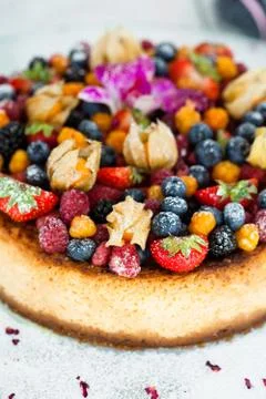 Fruit cake Foto stock