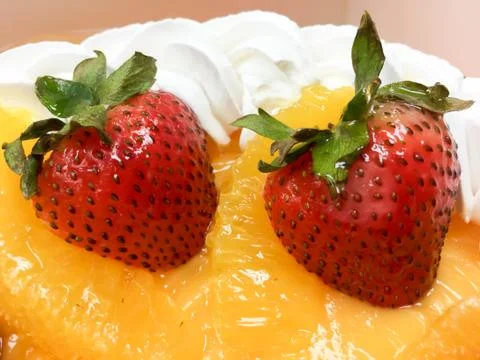 Fruit cake Stock Photos