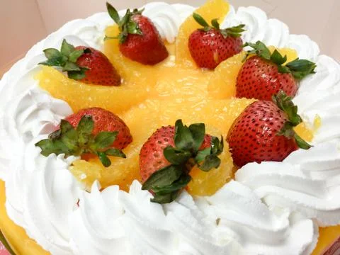 Fruit cake Fotos de archivo