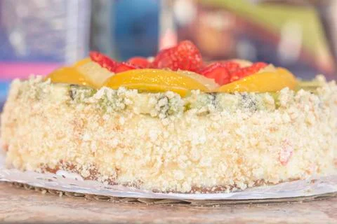 Fruit Cake Stock Photos