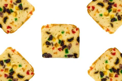 Fruit Cake Stock Photos