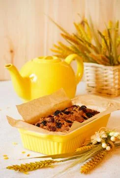 Fruit cake Stock Photos