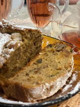 Fruit cake Stock Photos