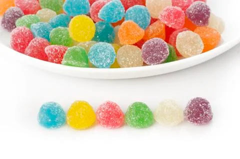 Fruit candy Stock Photos