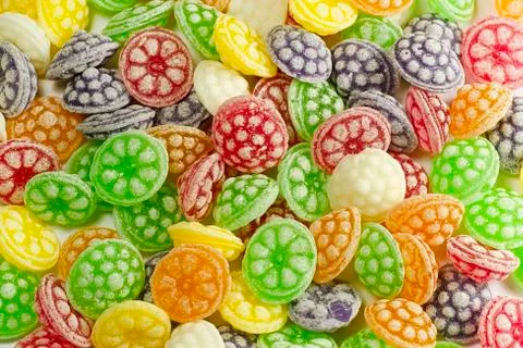 Fruit candys 写真素材