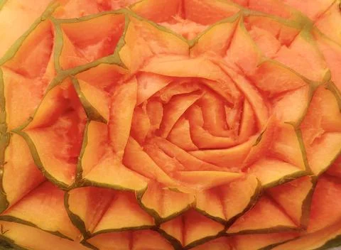 Fruit Carving Stock Photos
