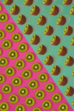 Fruit citrus seamless pattern. Stock Photos
