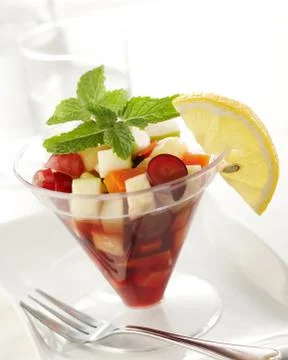 Fruit cocktail Stock Photos