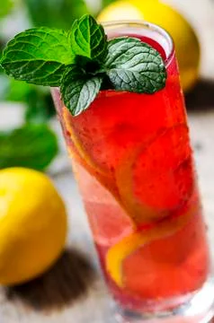 Fruit cocktail 스톡 사진
