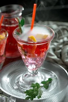 Fruit cocktail Foto stock