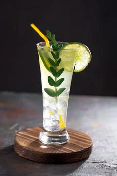 Fruit cocktail Foto stock