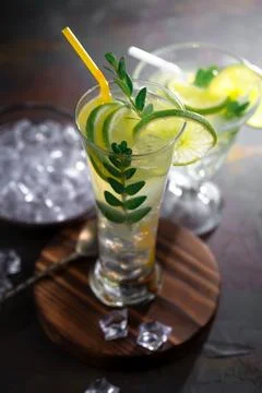 Fruit cocktail Foto stock