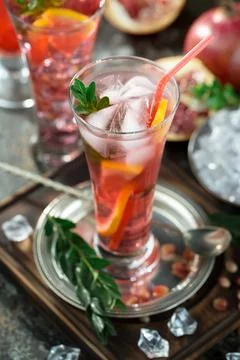 Fruit cocktail Stock-Fotos