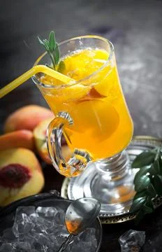 Fruit cocktail Stock Photos