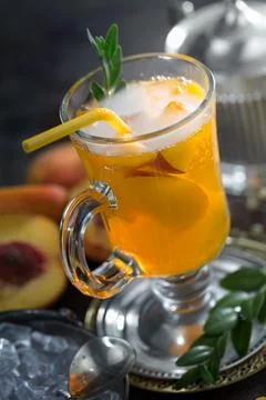 Fruit cocktail Stock Photos