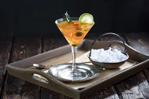 Fruit cocktail Stock Photos