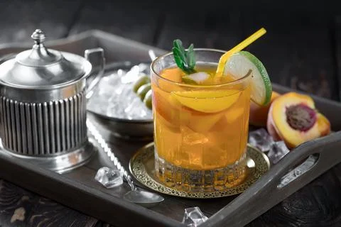 Fruit cocktail Foto stock