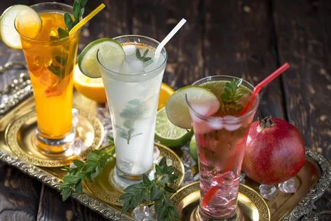 Fruit cocktail Stock-Fotos