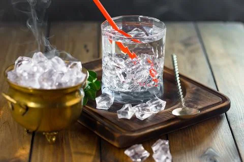 Fruit cocktail Stock Photos