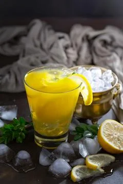 Fruit cocktail Stock Photos