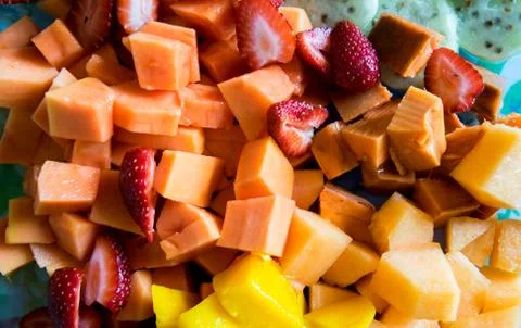 Fruit Coctail Stock Photos