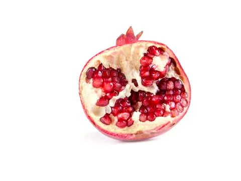 Fruit composition of pomegranate Stock Photos