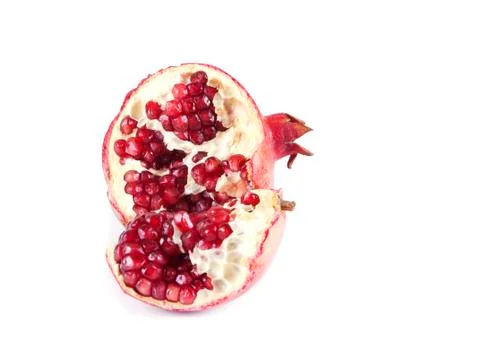 Fruit composition of pomegranate Stock Photos