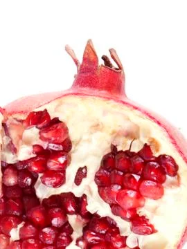 Fruit composition of pomegranate Stock Photos
