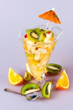 Fruit Cup Stock Photos