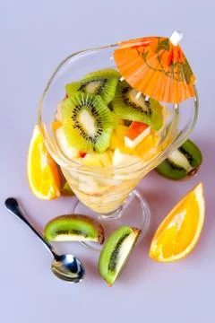 Fruit Cup Stock Photos