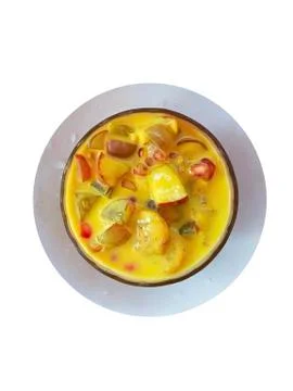 FRUIT CUSTARD Stock Photos