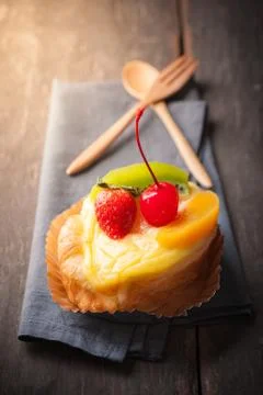 Fruit danish Stock Photos