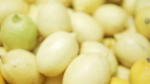 Fruit department in the store. Stock Footage 97214072