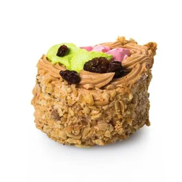Fruit dessert cake Stock Photos