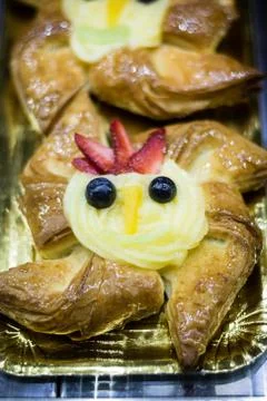 Fruit dessert Stock Photos