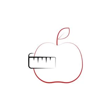 Fruit diet 2 colored hand drawn icon. Fruit diet colored element illustration Stock Illustration