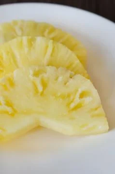 Fruit on dish Stock Photos