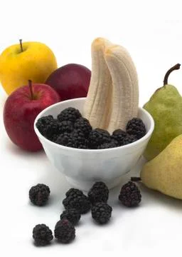 Fruit display Stock Photos