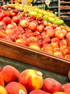 Fruit display Stock Photos