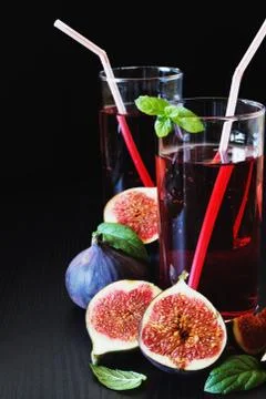 Fruit drink Stock Photos